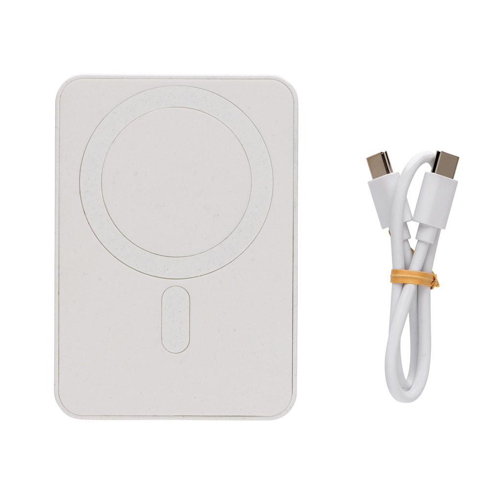 Magnetix 5.000mAh magnetisk powerbank, RCS återvunnen plast - Bild 5