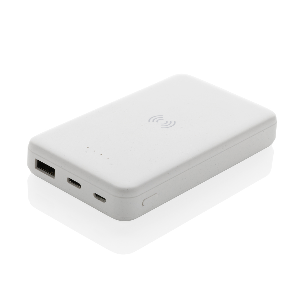 5.000 mAh trådlös powerbank i RCS återvunnen plast - Bild 4