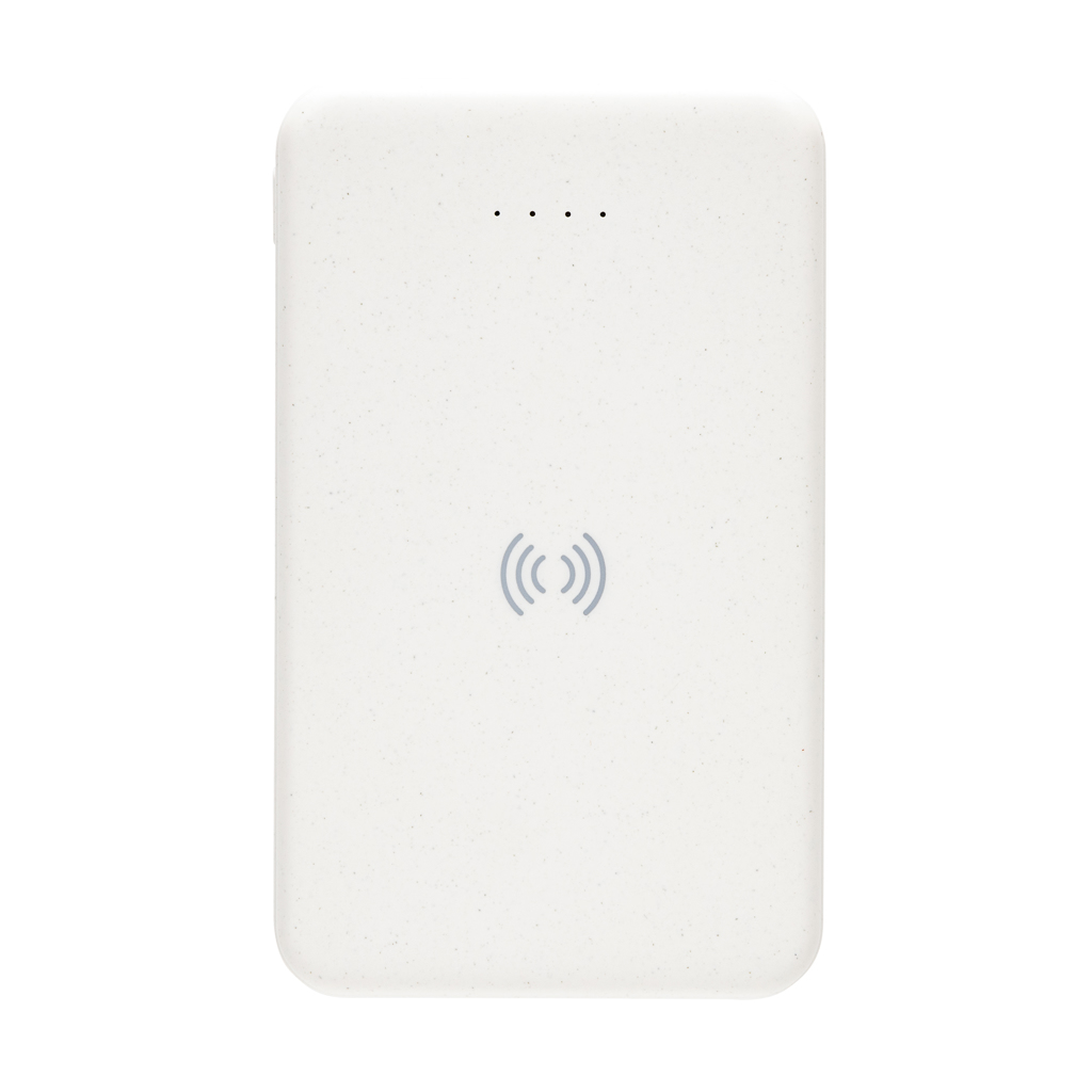 5.000 mAh trådlös powerbank i RCS återvunnen plast - Bild 5