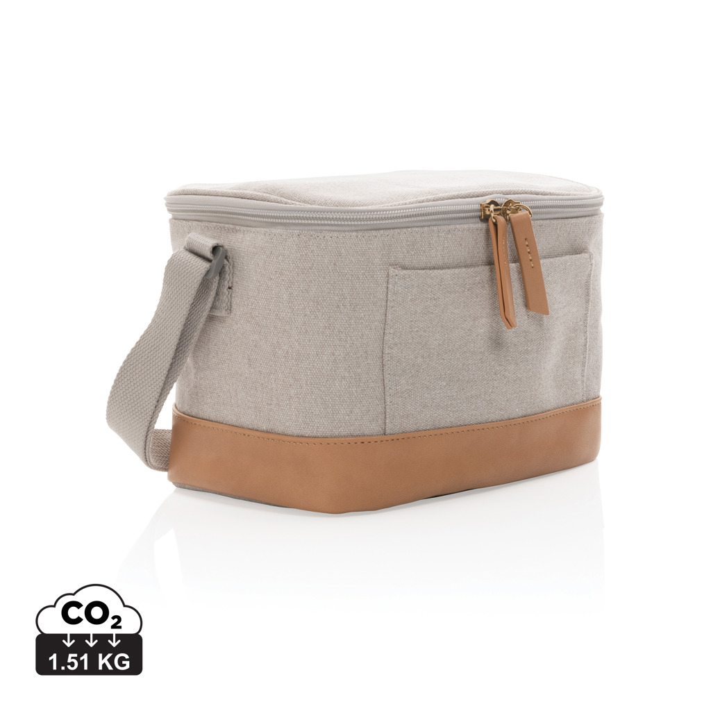 Impact AWARE™ liten kylväska i 16 oz. återvunnen canvas